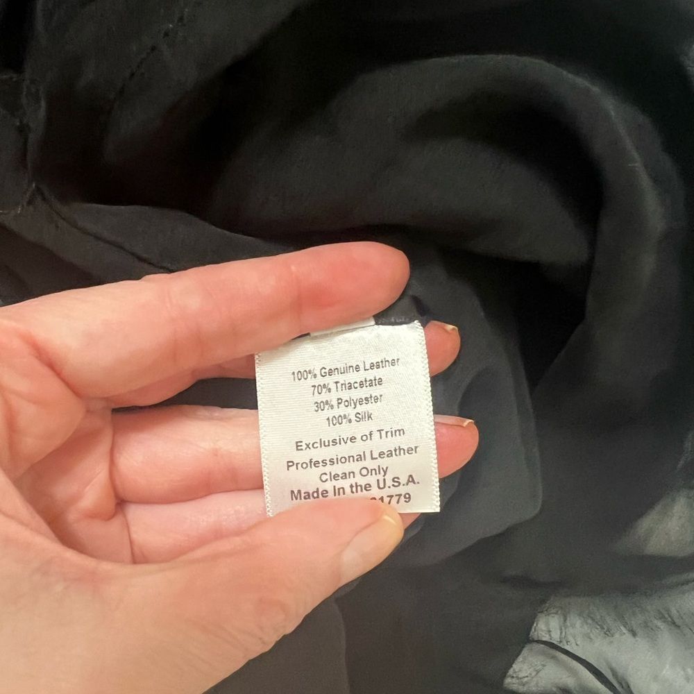 Illia Size 2 Leather Top And Lace Gothic Punk Small Medium Nwt vest zippper - Picture 14 of 15